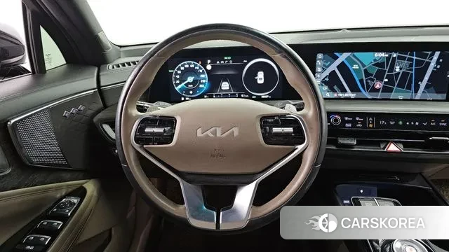 Kia K8 Hybrid 2021 Черный из Кореи, фото 4