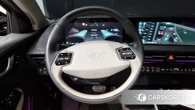 Kia EV6 2021 Черный из Кореи, фото 4