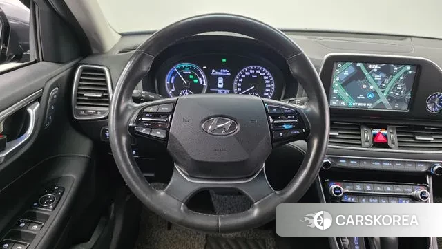 Hyundai Grandeur IG Hybrid 2018 Серый из Кореи, фото 4