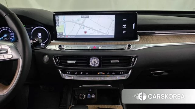 Kia The New K9 2nd generation 2022 Черный из Кореи, фото 4