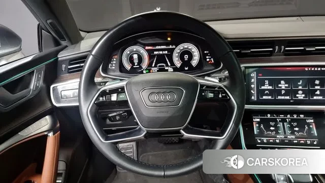 Audi A7 (4K) 2023 Серый из Кореи, фото 4