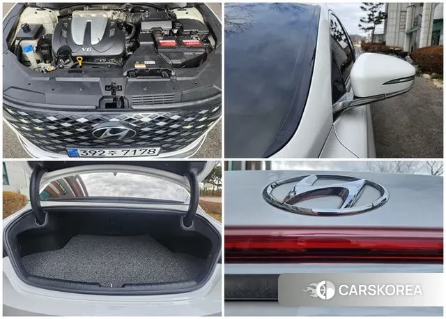 Hyundai The New Grandeur IG 2020 Белый из Кореи, фото 4