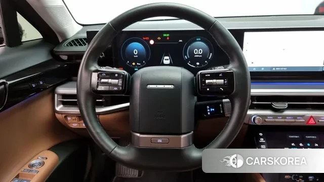 Hyundai Grandeur Hybrid (GN7) 2023 Черный из Кореи, фото 4