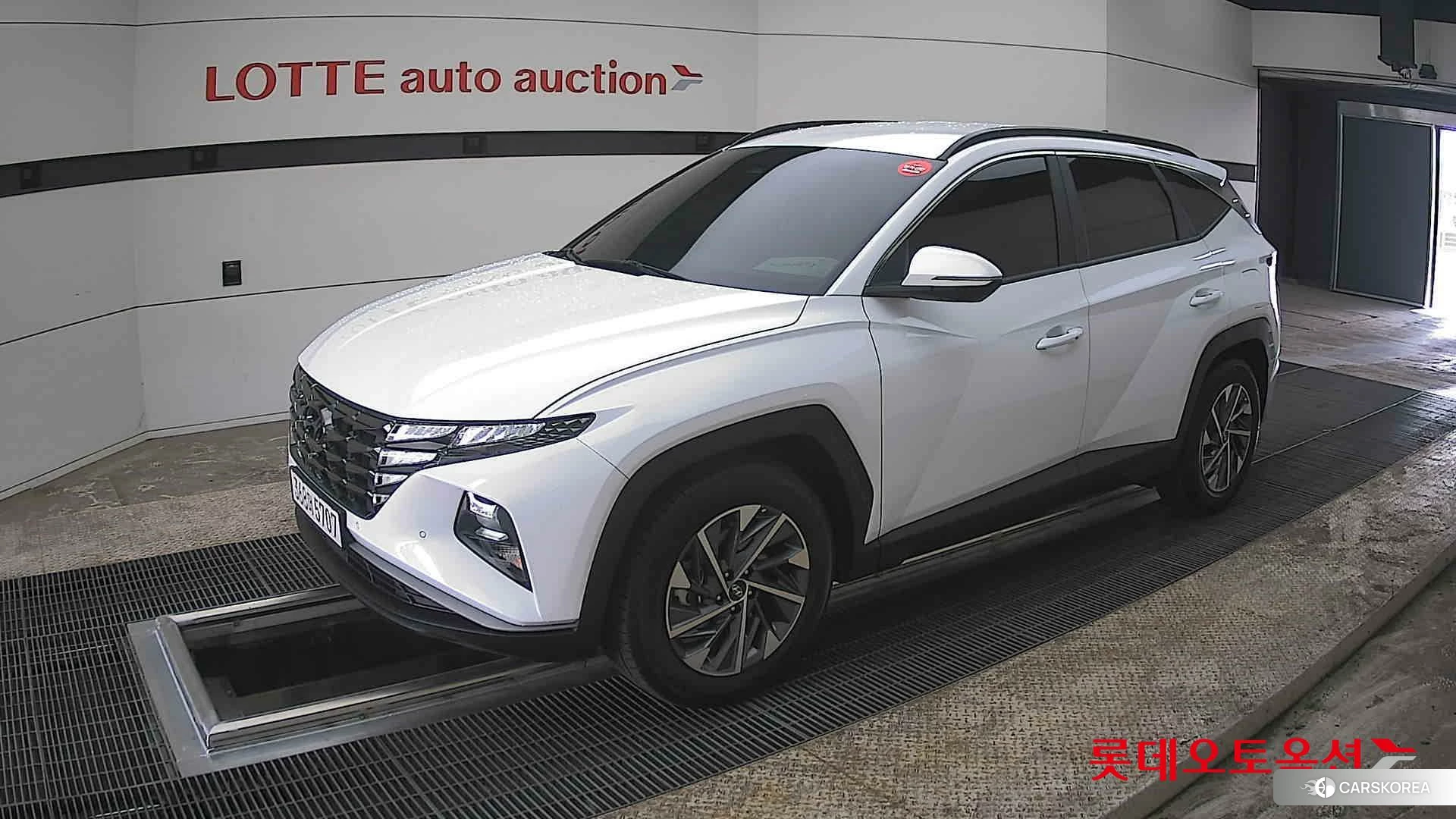 Hyundai Tucson Hybrid 2023 Creamy White Pearl из Кореи, фото 4