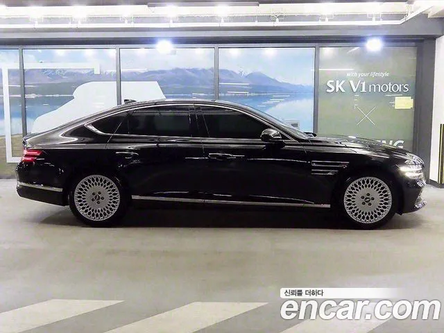 Genesis G80 (RG3) 2022 Черный из Кореи, фото 4