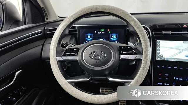 Hyundai Tucson Hybrid (NX4) 2022 Белый из Кореи, фото 4