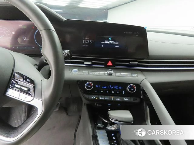 Hyundai The New Avante Hybrid (CN7) 2024 Черный из Кореи, фото 4