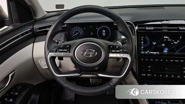 Hyundai Tucson Hybrid (NX4) 2021 Черный из Кореи, фото 4