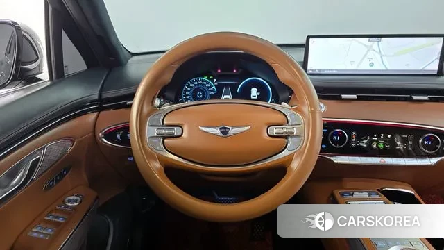 Genesis GV70 2021 Черный из Кореи, фото 4
