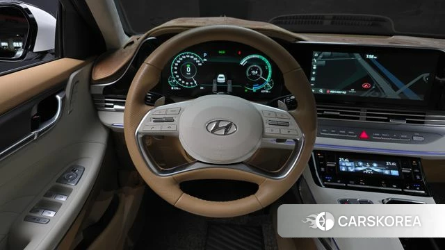 Hyundai The New Grandeur IG Hybrid 2020 Белый из Кореи, фото 4