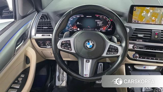 BMW X3 (G01) 2021 Синий из Кореи, фото 4