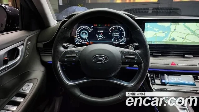 Hyundai The New Grandeur IG 2020 Черный из Кореи, фото 4