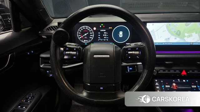 Hyundai Grandeur Hybrid (GN7) 2023 Черный из Кореи, фото 4