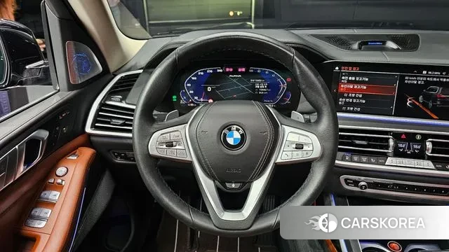 BMW X7 (G07) 2022 Черный из Кореи, фото 4