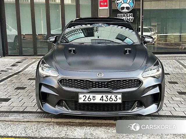 Kia Stinger 2018 Серый из Кореи, фото 4