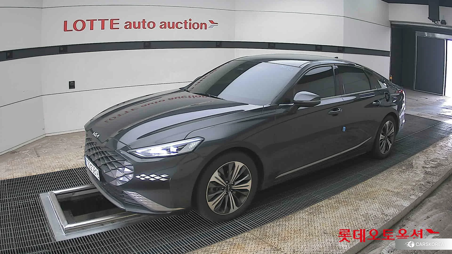 Kia K8 2022 Interstellagray из Кореи, фото 4