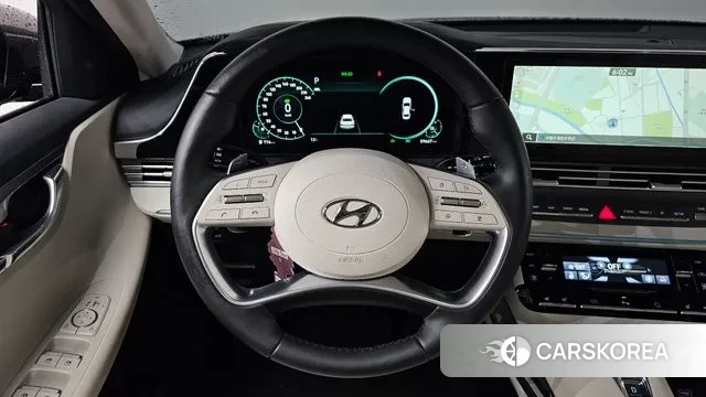 Hyundai The New Grandeur IG Hybrid 2021 Серый из Кореи, фото 4