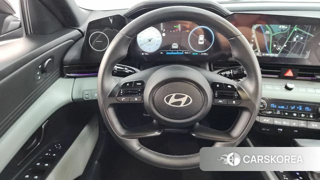 Hyundai The New Avante (CN7) 2024 Черный из Кореи, фото 4