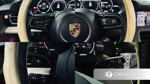 Porsche Taycan 2024 Серебристо-серый из Кореи, фото 4