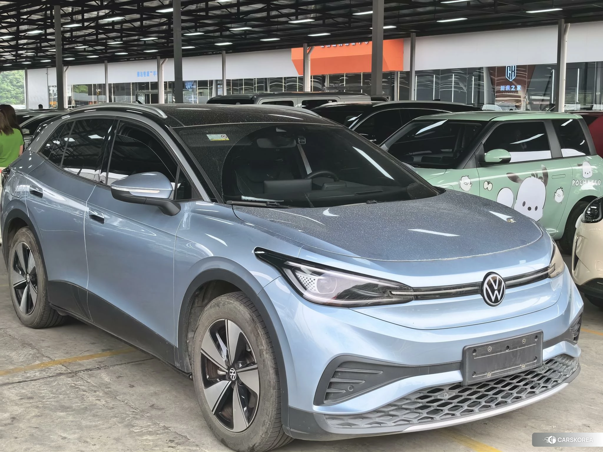 Volkswagen ID.4 X 2024 Синий из Китая, фото 4