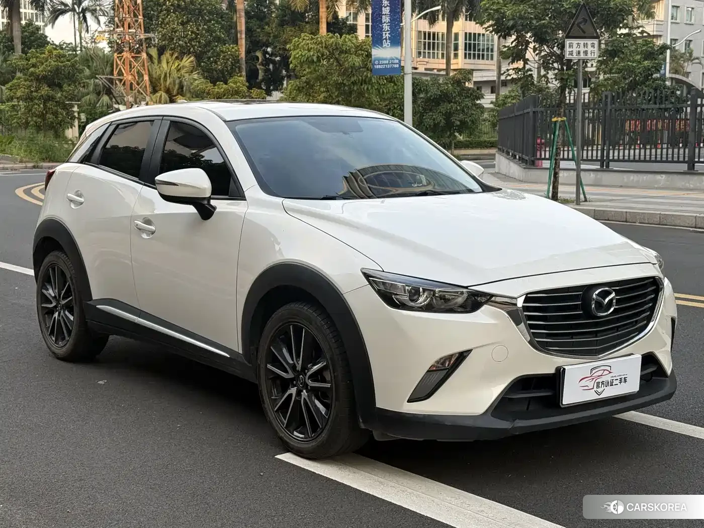 Mazda CX-3 2018 Белый из Китая, фото 4