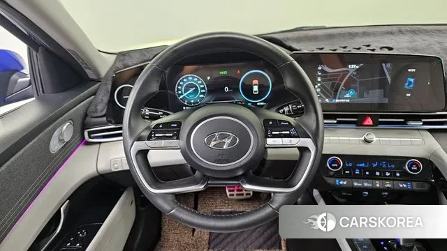 Hyundai Avante (CN7) 2021 Синий из Кореи, фото 4