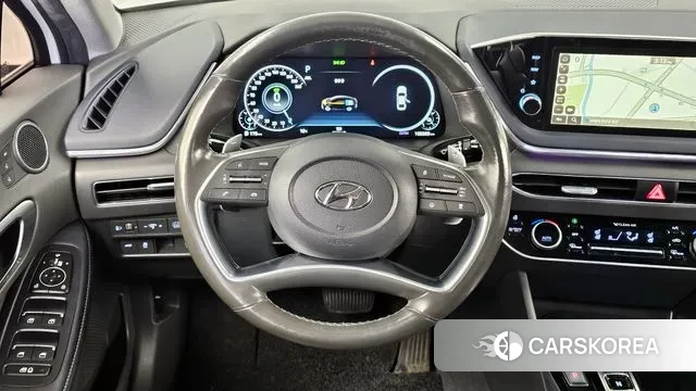 Hyundai Sonata Hybrid (DN8) 2021 Белый из Кореи, фото 4