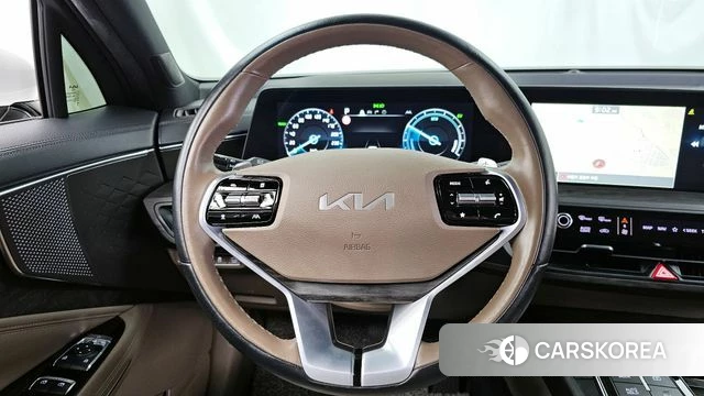 Kia K8 Hybrid 2023 Белый из Кореи, фото 4