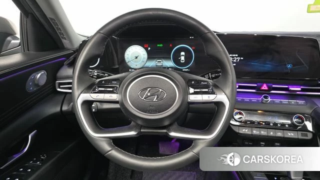 Hyundai Avante Hybrid (CN7) 2021 Серый из Кореи, фото 4