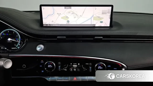 Genesis GV70 2021 Красный из Кореи, фото 4