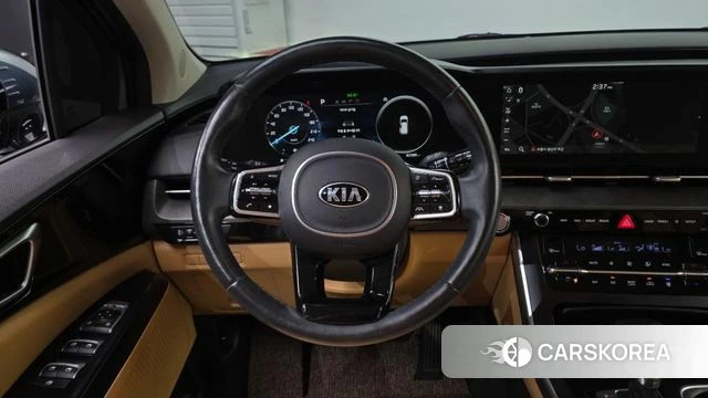 Kia Carnival 4th generation 2021 Небесно-голубой из Кореи, фото 4