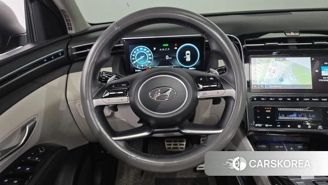 Hyundai Tucson Hybrid (NX4) 2021 Черный из Кореи, фото 4