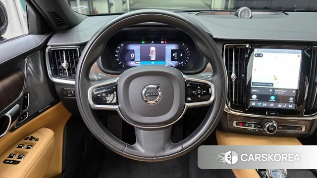 Volvo S90 2021 Черный из Кореи, фото 4