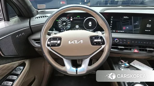 Kia K8 Hybrid 2021 Серый из Кореи, фото 4