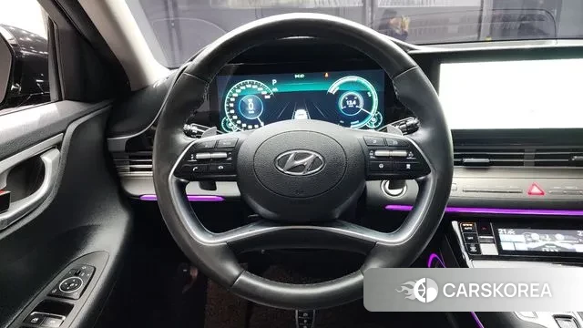 Hyundai The New Grandeur IG Hybrid 2020 Черный из Кореи, фото 4