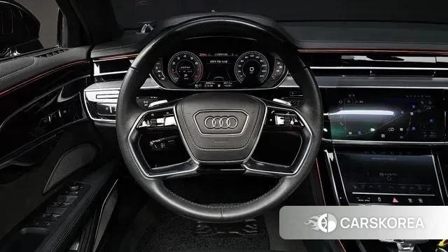 Audi A8 (D5) 2021 Черный из Кореи, фото 4