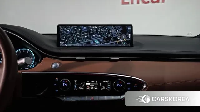 Genesis GV70 2021 Синий из Кореи, фото 4