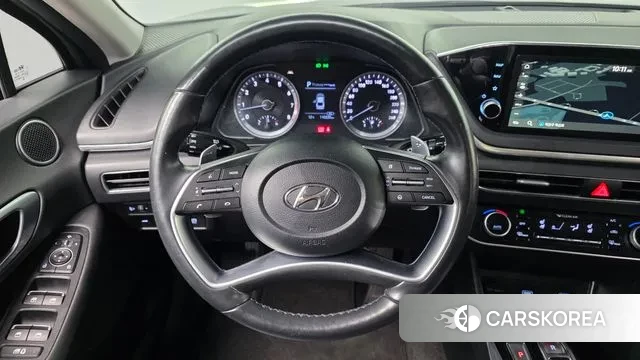 Hyundai Sonata (DN8) 2021 Серебристо-серый из Кореи, фото 4