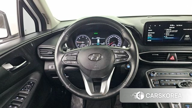 Hyundai The New Santa Fe 2021 Белый из Кореи, фото 4