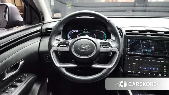 Hyundai Tucson Hybrid (NX4) 2021 Серый из Кореи, фото 4