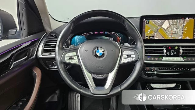BMW X3 (G01) 2022 Черный из Кореи, фото 4