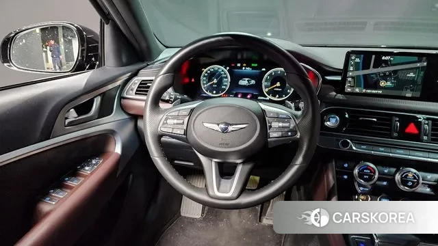 Genesis The New G70 2022 Черный из Кореи, фото 4