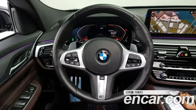 BMW 6 Series GT (G32) 2022 Черный из Кореи, фото 4