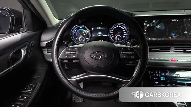 Hyundai The New Grandeur IG Hybrid 2021 Черный из Кореи, фото 4