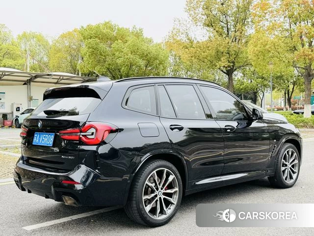 BMW X3 2022 Черный из Китая, фото 4