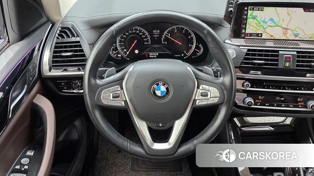 BMW X3 (G01) 2018 Синий из Кореи, фото 4