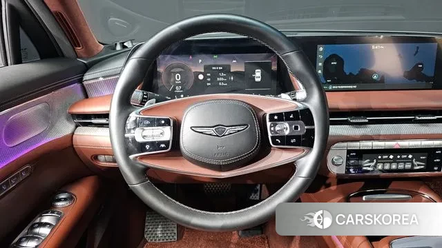 Genesis G90 (RS4) 2022 Черный из Кореи, фото 4