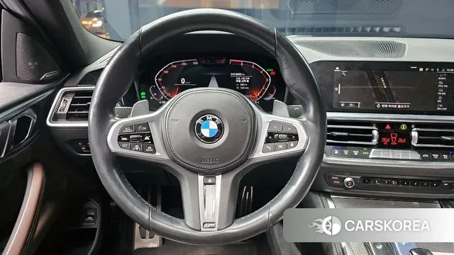 BMW 4 Series (G22) 2021 Черный из Кореи, фото 4