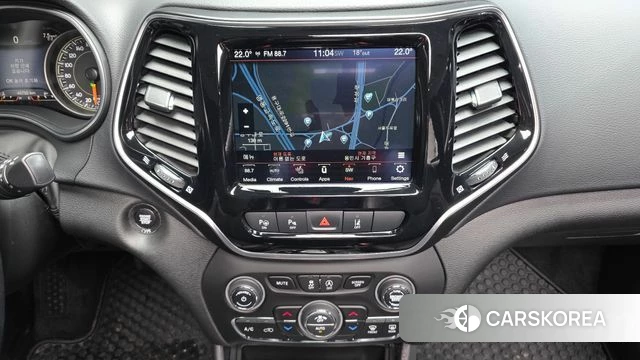 Jeep Cherokee (KL) 2021 Черный из Кореи, фото 4
