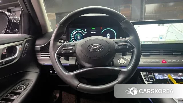 Hyundai The New Grandeur IG Hybrid 2020 Черный из Кореи, фото 4